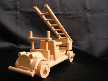 Feuerwehrauto Feuerwehrauto, Wagen Holzspielzeug