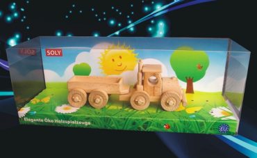 Holzspielzeug Geschenkwagen LKW