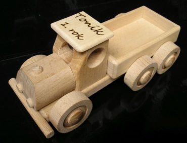 Kleiner Lastwagen Holzspielzeug