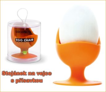 Stand, gekochter Eierbecher mit Saugnapf, Silikonformen