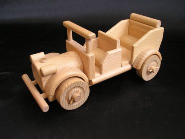 Autoveter, Veteranenauto Holzspielzeug Geschenk für Fahrer