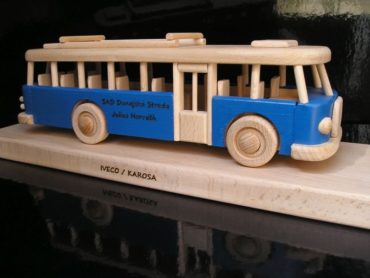 Blauer Bus, Geschenk für Kinder und Busfahrer