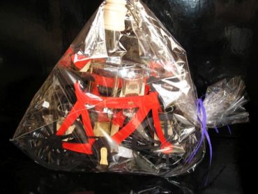 pre cyklistov, fľaša, sklo, sklenené darčeky