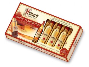 Deutsche Pralinen Asbach Flaschen mit original BRANDY süße Geschenke für Frauen