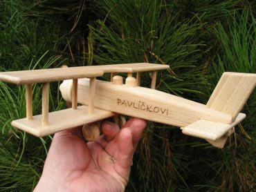 Holzflugzeuge Doppeldecker