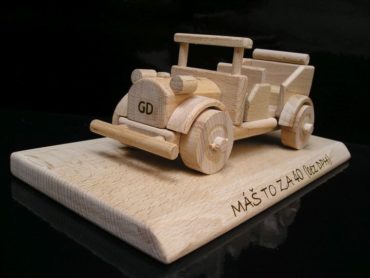 Autoveteran, Veteranenauto Holzspielzeug Geschenk für Fahrer