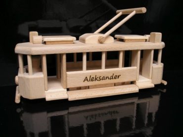 Straßenbahnen Holzgeschenke für Fahrer, Holzspielzeug Straßenbahn