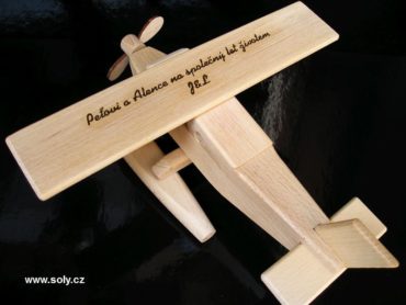 Wasserflugzeug - Holz-flugzeug Holzspielzeug Geschenke für Piloten