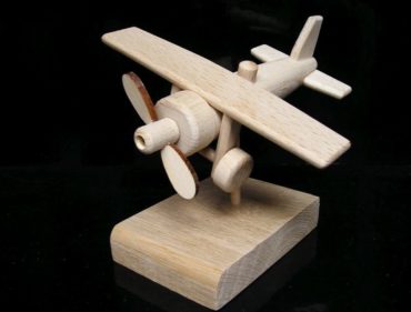 Flugzeug Holz Geburtstagsgeschenk für Piloten