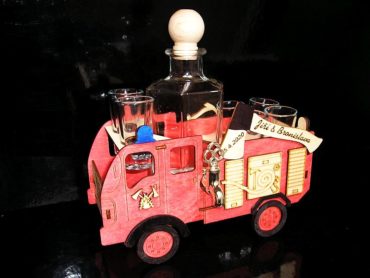 Geschenke Flaschen für Feuerwehrmann