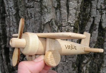 Holzspielzeug Flugzeug Spielzeug