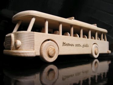 Holzspielzeug - Bus RTO
