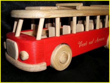 Holzbus, Geschenke für den Fahrer, Holzgeschenke