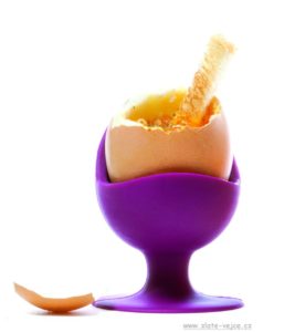 Ständer, gekochter Eierbecher mit Saugnapf, Silikonformen