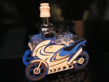 Geschenke für Biker Motorradflasche